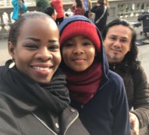 À Barcelone: Découvrez La nouvelle vie de Alphie Ba, son époux Ricardo et leur fils