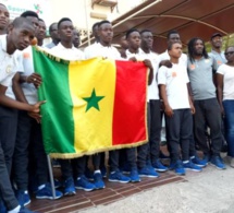 CAN U 17 : Les Lionceaux ont reçu le drapeau national