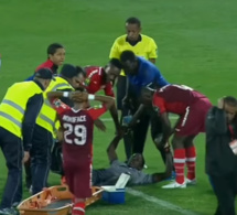 Les images choquantes de la blessure de Khadim Ndiaye, ses coéquipiers en larmes