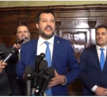 Un Sénégalais attaque deux policiers: La violente réaction du ministre Matteo Salvini (Vidéo)