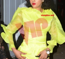 Sokhna Aidara belle et ravissante au premier rang pour assister l'anniversaire de son mari Waly Seck