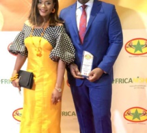 « REAL GAINDÉS CEREMONY » Merry Bèye Diouf de la Tfm reçoit son prix au Canada dans une tenue dont tout le monde parle…