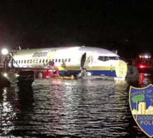 Un Boeing 737 avec 143 personnes à bord, finit son atterrissage dans un fleuve en Floride