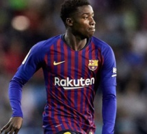 LE BARÇA CHUTE, sur un penalty consécutif à une main de Moussa Wagué