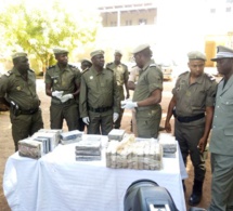 Tambacounda: Plus d'une tonne de drogue saisie en 20 jours