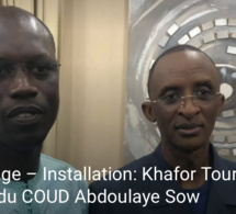 Arrêt sur image – Installation: Khafor Toure félicite le nouveau Dg du COUD Abdoulaye Sow