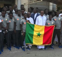 Mondial U20 : Les Lionceaux ont reçu le drapeau national