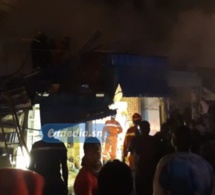 Urgent: INCENDIE AU MARCHÉ SANDAGA !