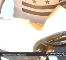 Miracle - Incendie à Sandaga: Un livre du coran épargné par les flammes