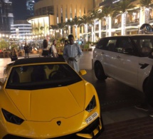 La vie royale de Modou Mbacké fils de Baye Karim à Dubaï : Voiture de luxe, piscine…