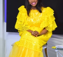 Khady Ndiaye Bijou, se dévoile, tout en jaune et splendide