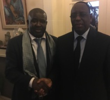 PARIS : Macky Sall a reçu Lahat Ndiaye en audience