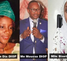 Me Moussa Diop : «mon épouse Fatima DIA a été assassinée presque dans les mêmes conditions que feue Bineta CAMARA »