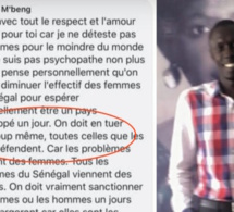Appel à "tuer les femmes" sur Facebook: Ousmane Mbengue prend 6 mois de prison avec sursis