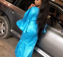 Mode Korité : la tenue coquette de Fatou Mbaye épouse de Kara Mbodji fait sensation sur la toile