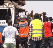 Voici les images de l’accident qui a coûté la vie à 10 personnes et plusieurs blessés