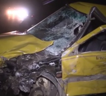 Mermoz : Une voiture 4X4 quitte sa voie et percute violemment un taxi qui circulait en sens inverse