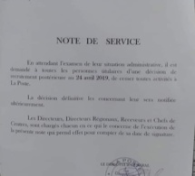 Recrutement massif: Bibi Baldé nettoie La Poste