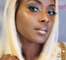 Khalima avec un make-up parfait