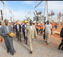 PHOTOS - TER: Visite de chantiers du Président Macky SALL