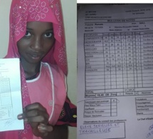 Matam: Ramata Sall, élève en 5eme décroche une Moyenne de 19,49/20