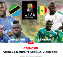 Can-2019 : Suivez en direct Sénégal 2-Tanzanie 0