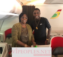 Les images du départ de Waly Seck pour son concert du 29 juin à Londres