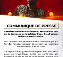 Pape Diouf ambassadeur international du mbalax et la voix de la jeunesse Sénégalaise.