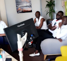 UNIVERSAL MUSIC AFRICA: Pape Diouf en séance de travail avec le staff à Paris.