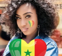 Sénégal vs Kenya: La ravissante Banouch Diallo sort pour soutenir les lions de la teranga.