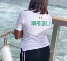 Voici la belle supportrice qui « déclare » sa flamme à krépin Diatta