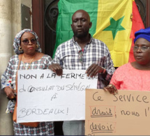 VIDEO: Non à la fermeture au Consulat du Sénégal à Bordeaux crient les Sénégalais de la diaspora
