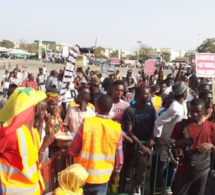 MANIFESTATION « AAR » LI NU BOK » : MOBILISATION TIMIDE À GUÉDIAWAYE UN SECOND DIASAKALISATION.