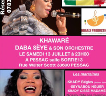 VIDÉO: Daba Séye chauffe son public en mode "XAWARÉ" à Bordeaux.