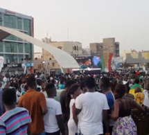 La joie et le bonheur à Dakar aprés la victoire des lions face à la Tunusie avant la finale face à l'Algerie.