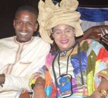 Mame Diarra Fam en toute complicité avec Amadou Diarra , et le conseiller municipal Cheikhou Omar Tall