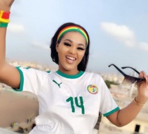 Supportrice des « Lions » Leina assomme les internautes, Elle met en avant ses atouts de femme