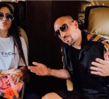 Sénégal-Algérie : Franck Ribéry avec sa fille dans l’avion en direction du Caire, pour assister à la finale de la CAN 2019