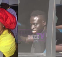 Arrivée des lions à l’aéroport LSS: Les temps fort de la journée, Aliou Cissé dans les bras de sa mère