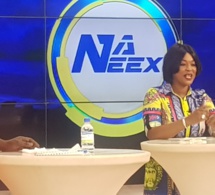 TITI la lionne, dans les locaux de la 2STV pour officialiser son partenariat pour le 17 aout au grand theatre.