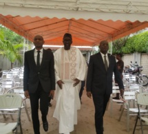 En images : Cissé Lô au Bénin aux obséques d’Alain Marcel De Souza