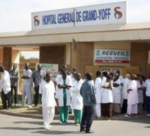 Mouvement d’humeur à l’Hôpital général de Grand Yoff. Les travailleurs, en sit-in, dénoncent la mauvaise gestion des finances