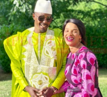 Admirez le "sangne sé" de l'incontournable de la ZIK FM, Cheikh Sarr a fêté la Tabaski avec madame à Paris