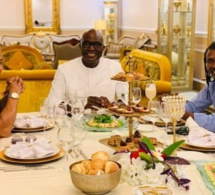 Quand Aliou Cissé et El Hadj Diouf se retrouvent chez le Milliardaire Babacar Ngom
