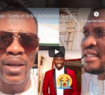 Tange Tandia et le fils de Madické Niang prient pour le repos de Zoula (décédé hier nuit)