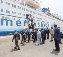 Mission humanitaire: le bateau-hôpital Africa Mercy est arrivé au Port de Dakar