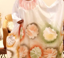  Tabaski 2019 : Merry Bey Diouf toute rayonnante dans son jolie Grand Boubou Sagnsé sénégalaise lui va à merveille…