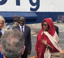 Arrivé du BATEAU-HÔPITAL AFRICA MERCY: Marième Faye Sall AU PORT DE DAKAR