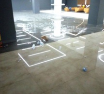 ARRÊT SUR IMAGES Dakar Aréna : Le hall des Vip inondé par la pluie