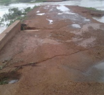 Wack Ngouna: Les fortes pluies emportent le pont de Keur Yoro Khodia